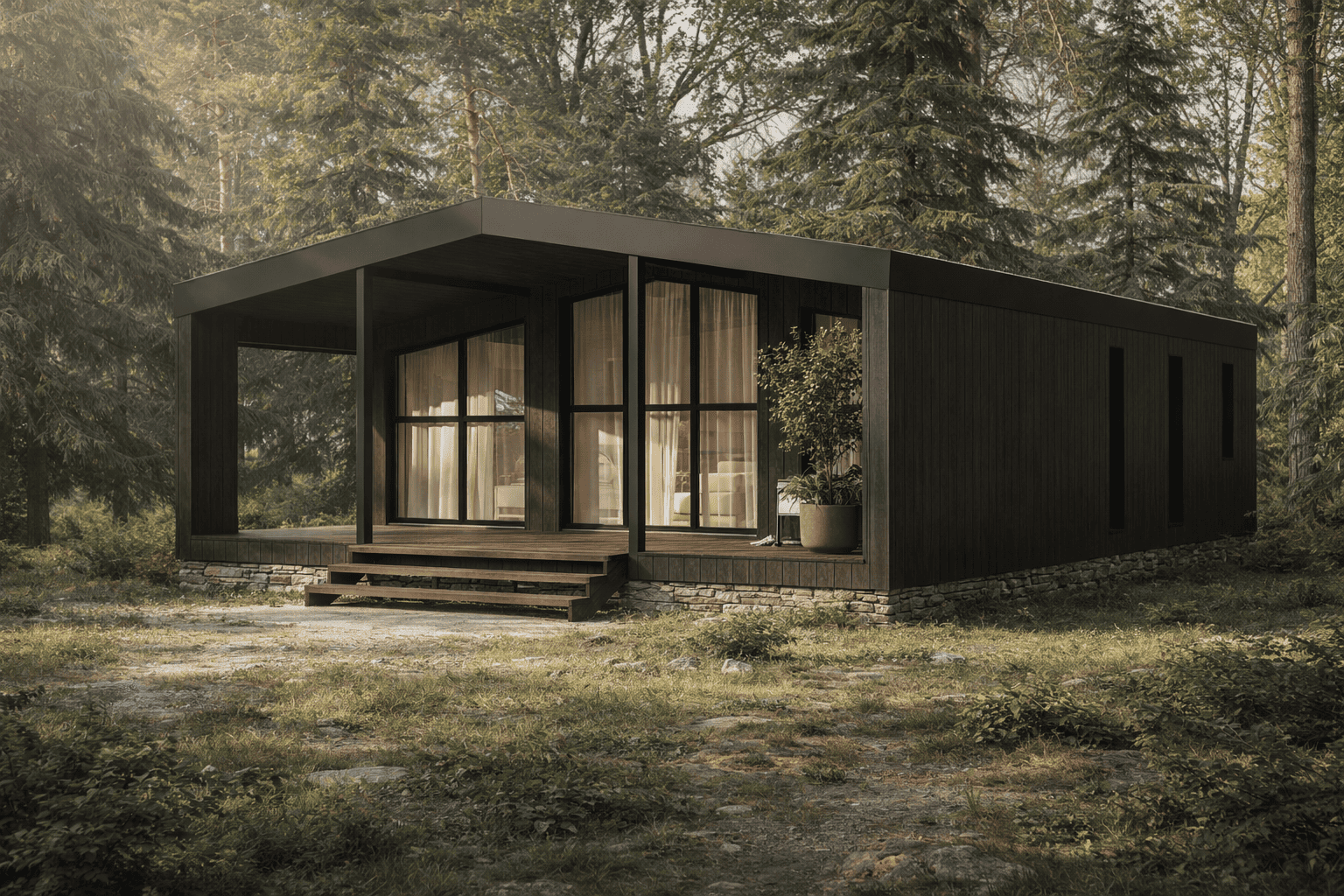 Модульный дом "Лигнум 6.0"