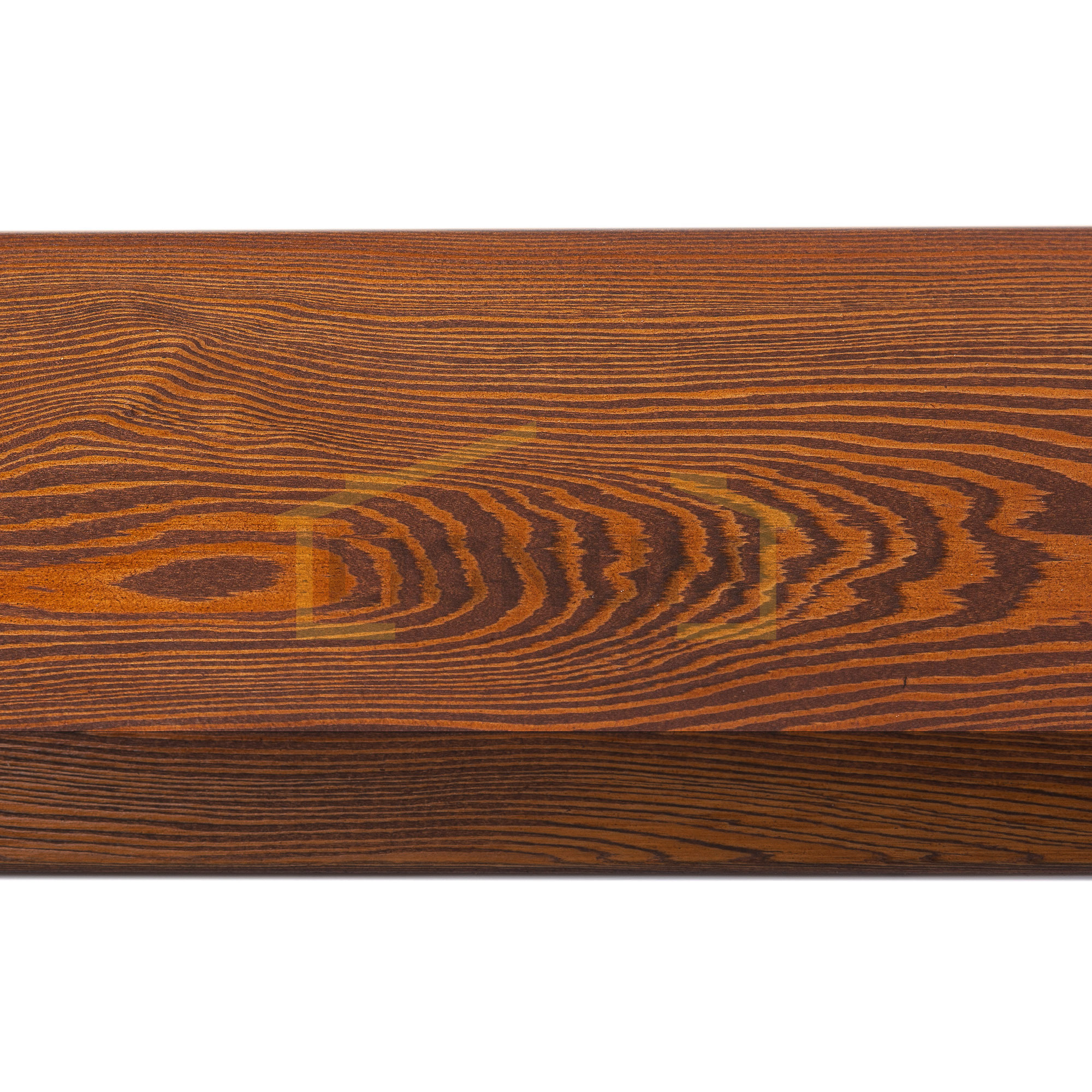 Планкен из лиственницы, с заводской покраской маслом