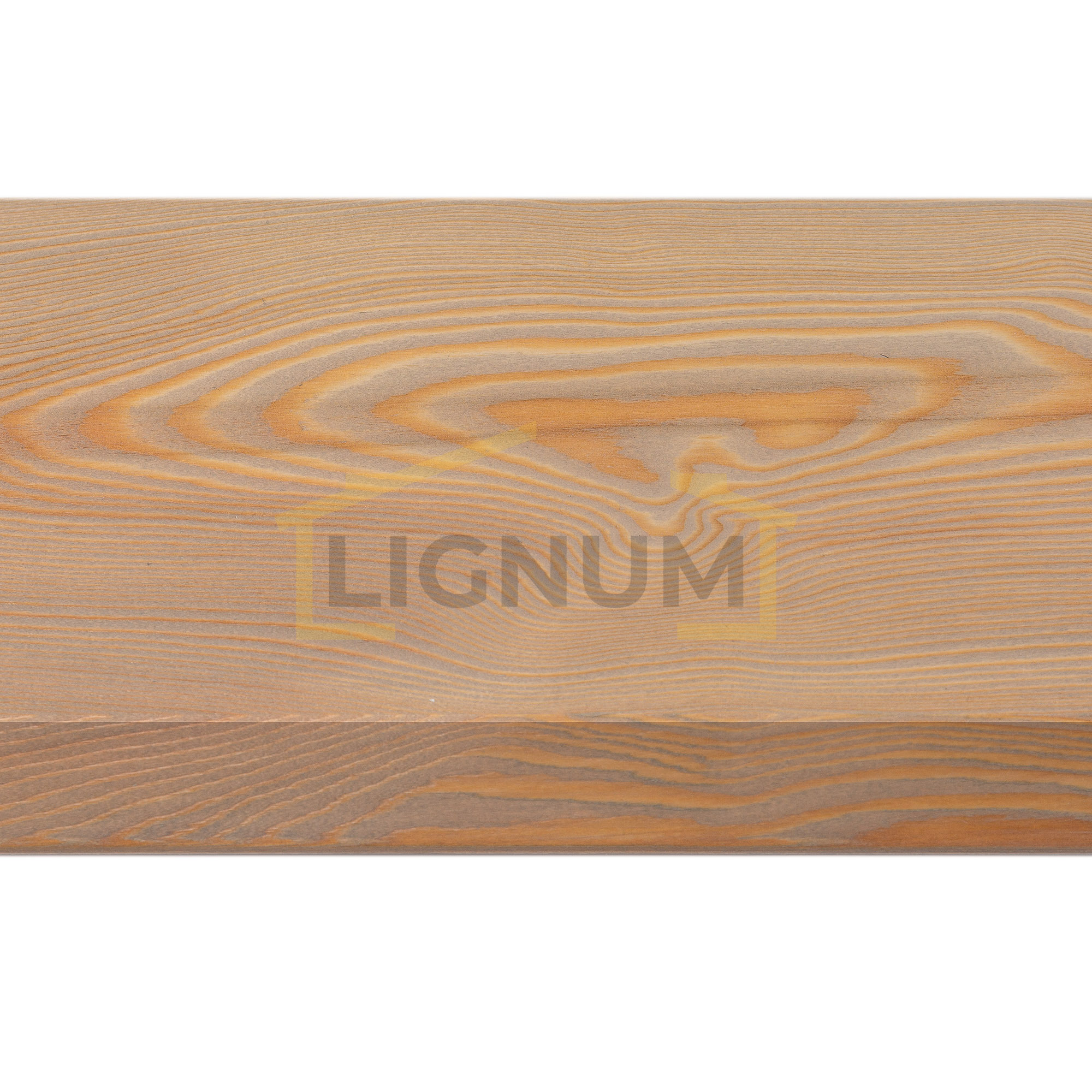 Планкен из лиственницы, с заводской покраской маслом