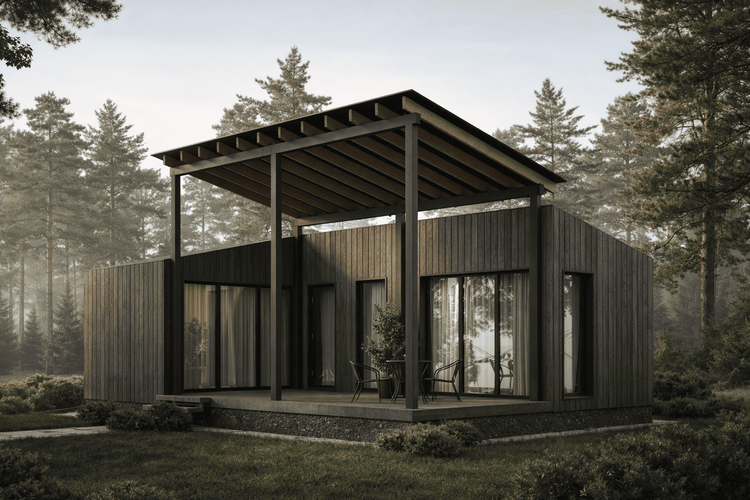 Модульный дом "Лигнум 2.0"