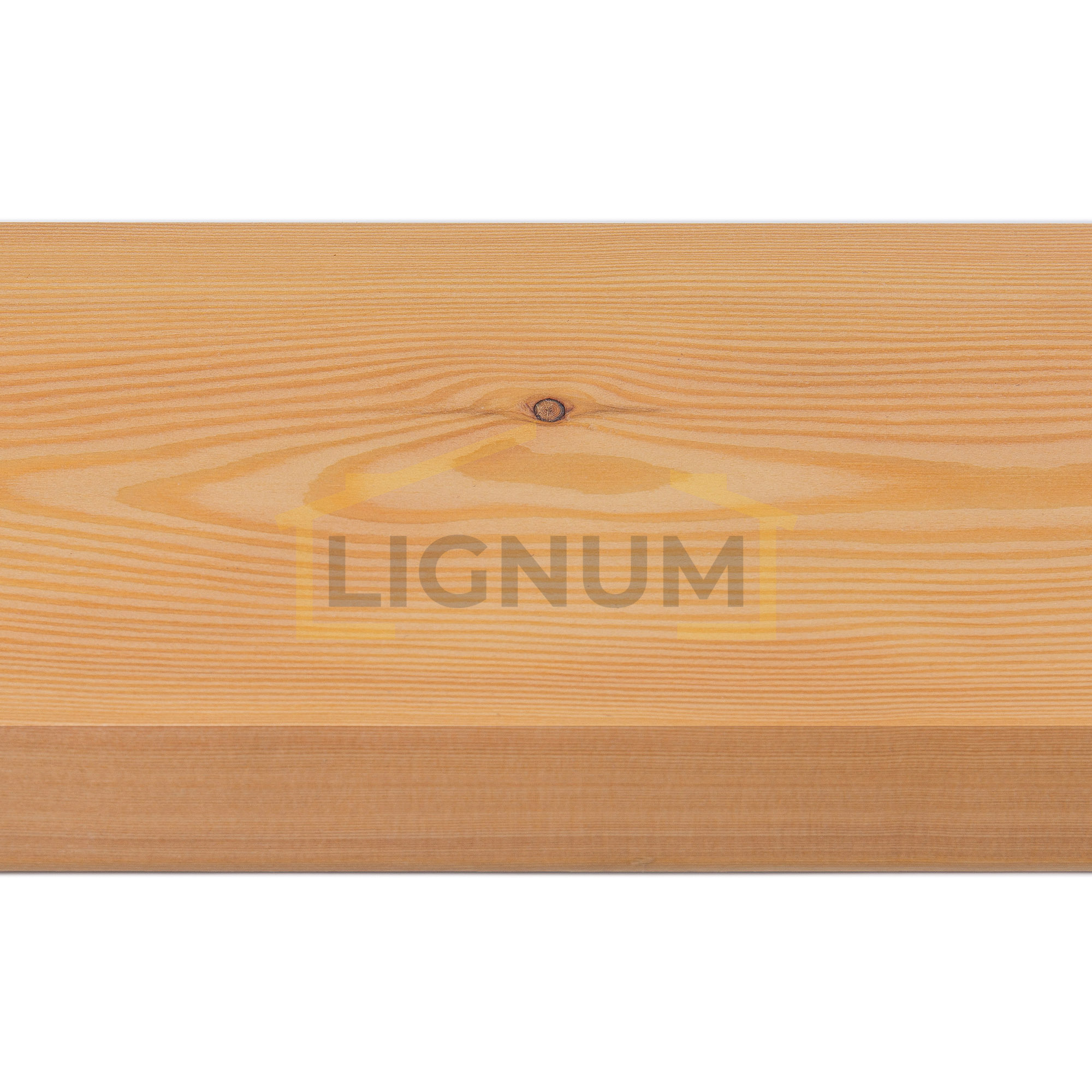 Планкен из лиственницы, с заводской покраской маслом