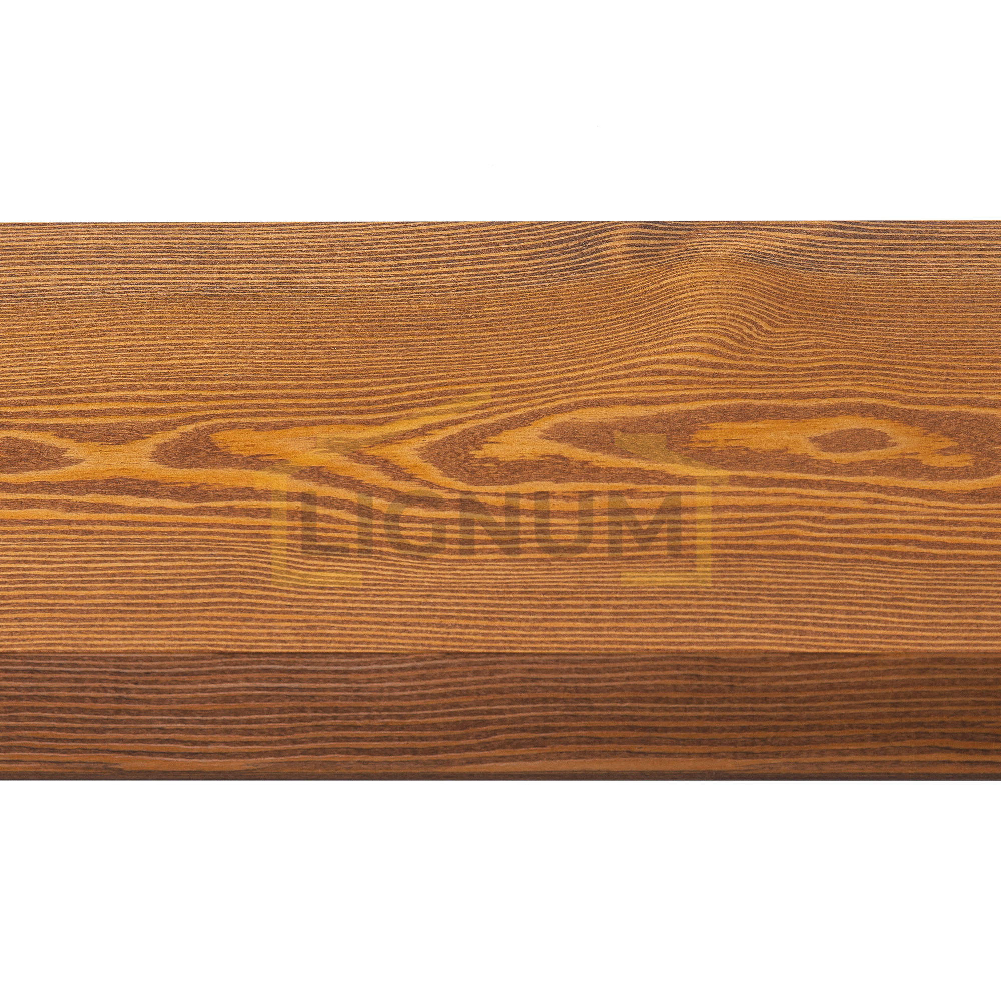 Планкен из лиственницы, с заводской покраской маслом