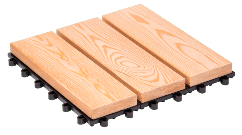 Садовый паркет из лиственницы