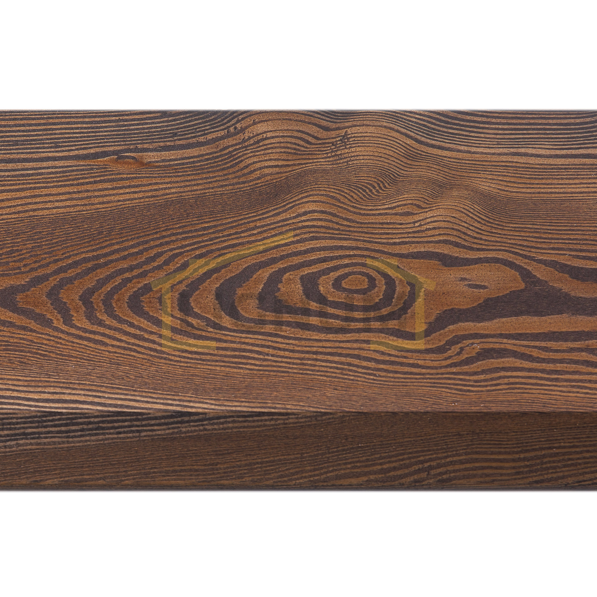 Планкен из лиственницы, с заводской покраской маслом