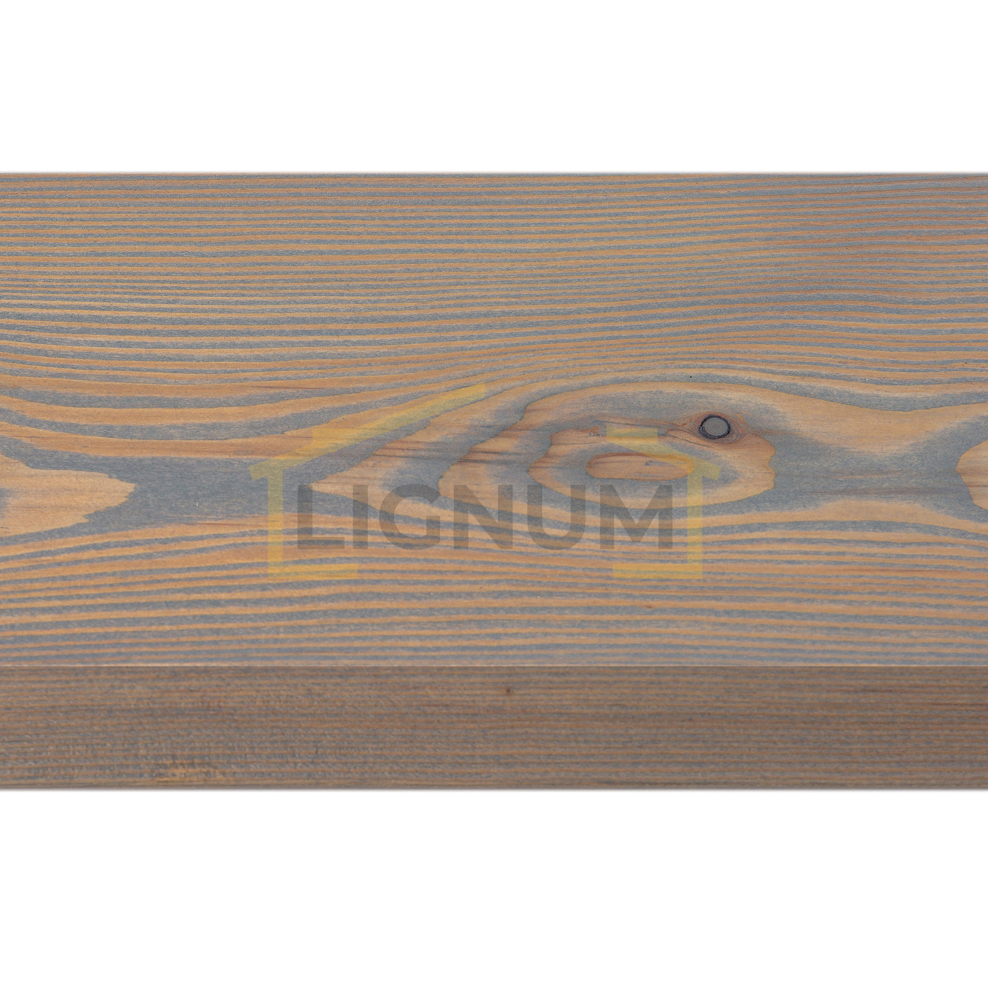 Планкен из лиственницы, с заводской покраской маслом