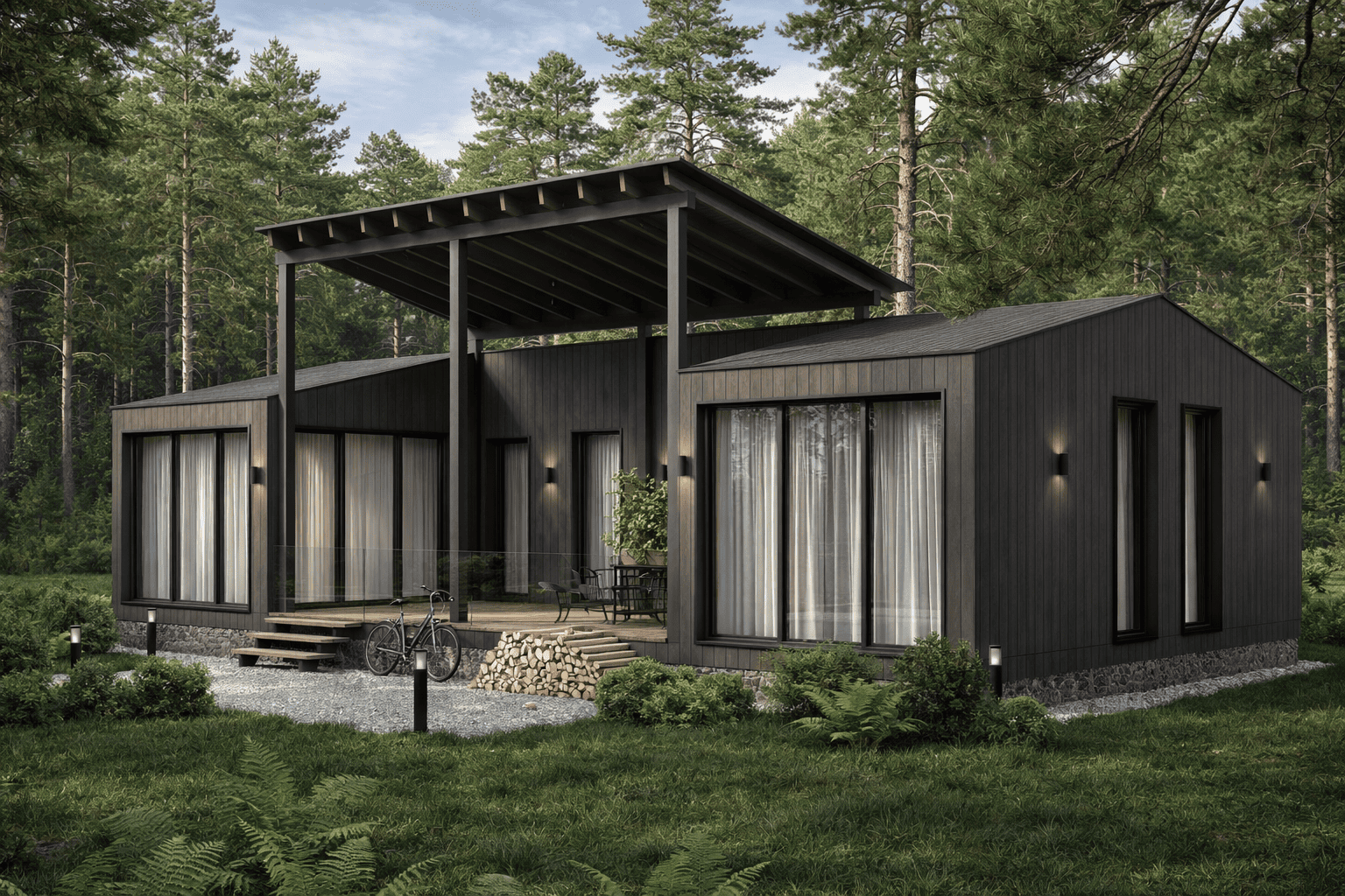 Модульный дом "Лигнум 3.0"