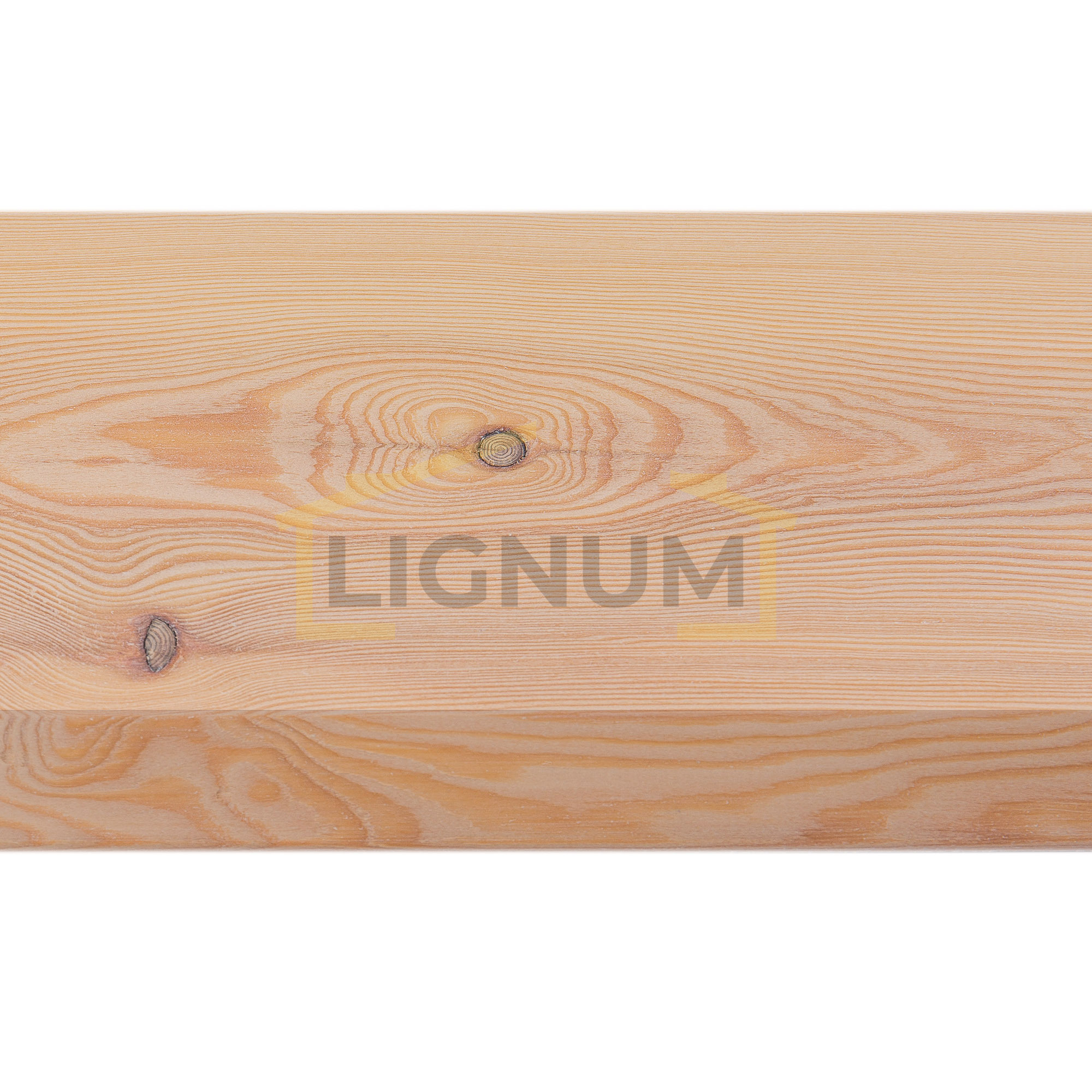 Планкен из лиственницы, с заводской покраской маслом