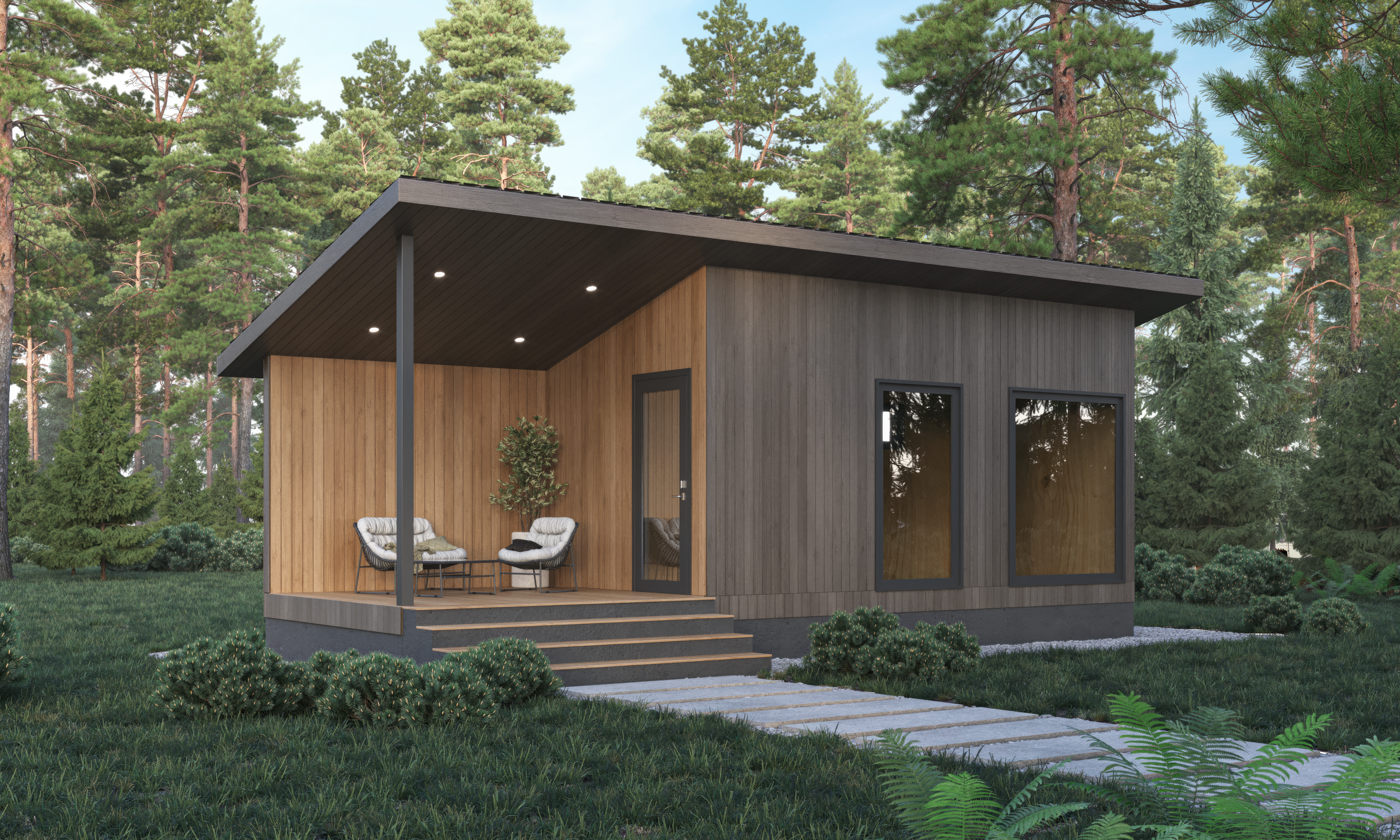 Модульная баня "Лигнум 1.0"