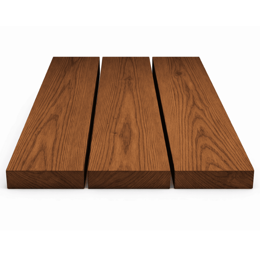 Планкен прямой из термососны, 18x130/170x800-4000 мм.