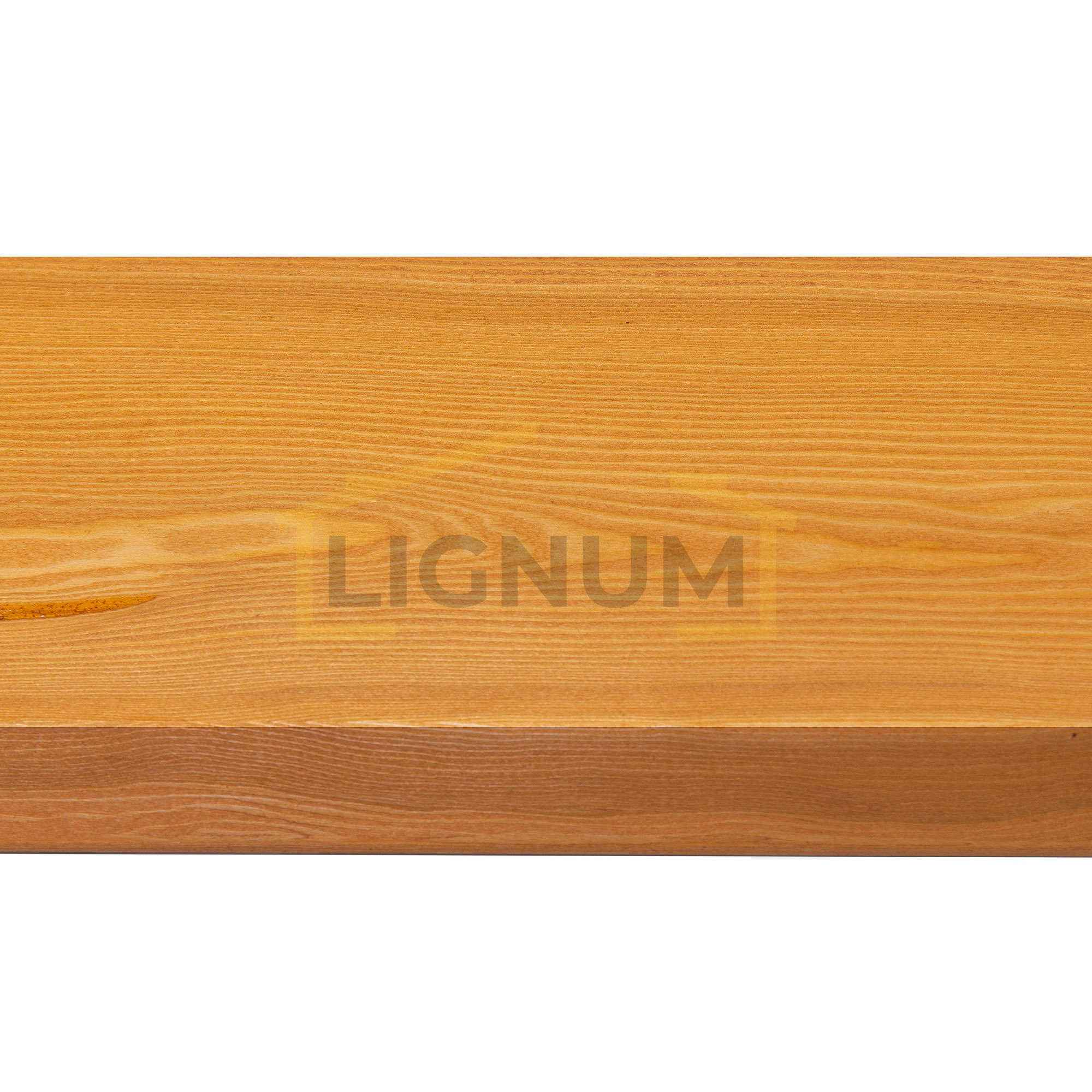 Планкен из лиственницы, с заводской покраской маслом