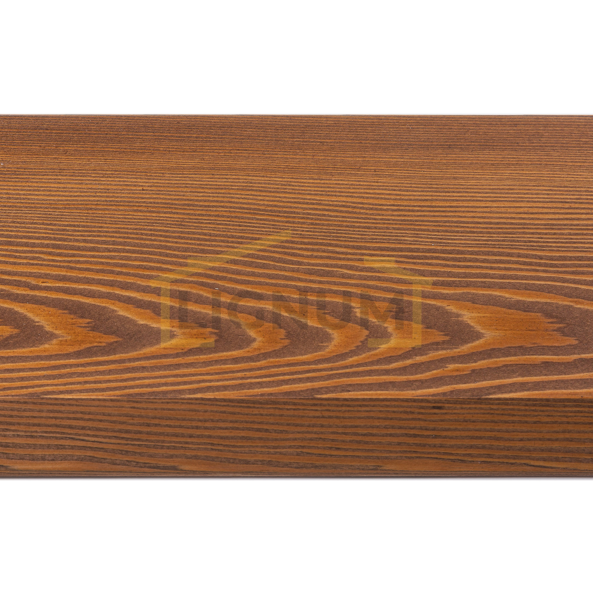 Планкен из лиственницы, с заводской покраской маслом