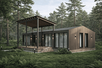 Модульный дом "Лигнум 4.0" 