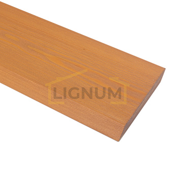 Планкен из лиственницы, с заводской покраской маслом