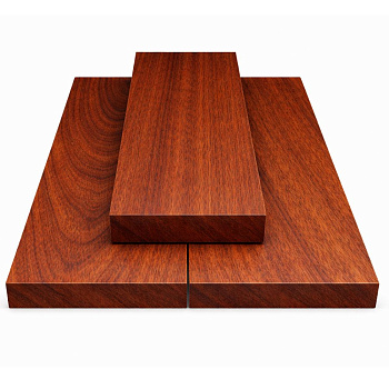 Палубная доска из мербау, 19x140x1500-4200 мм.