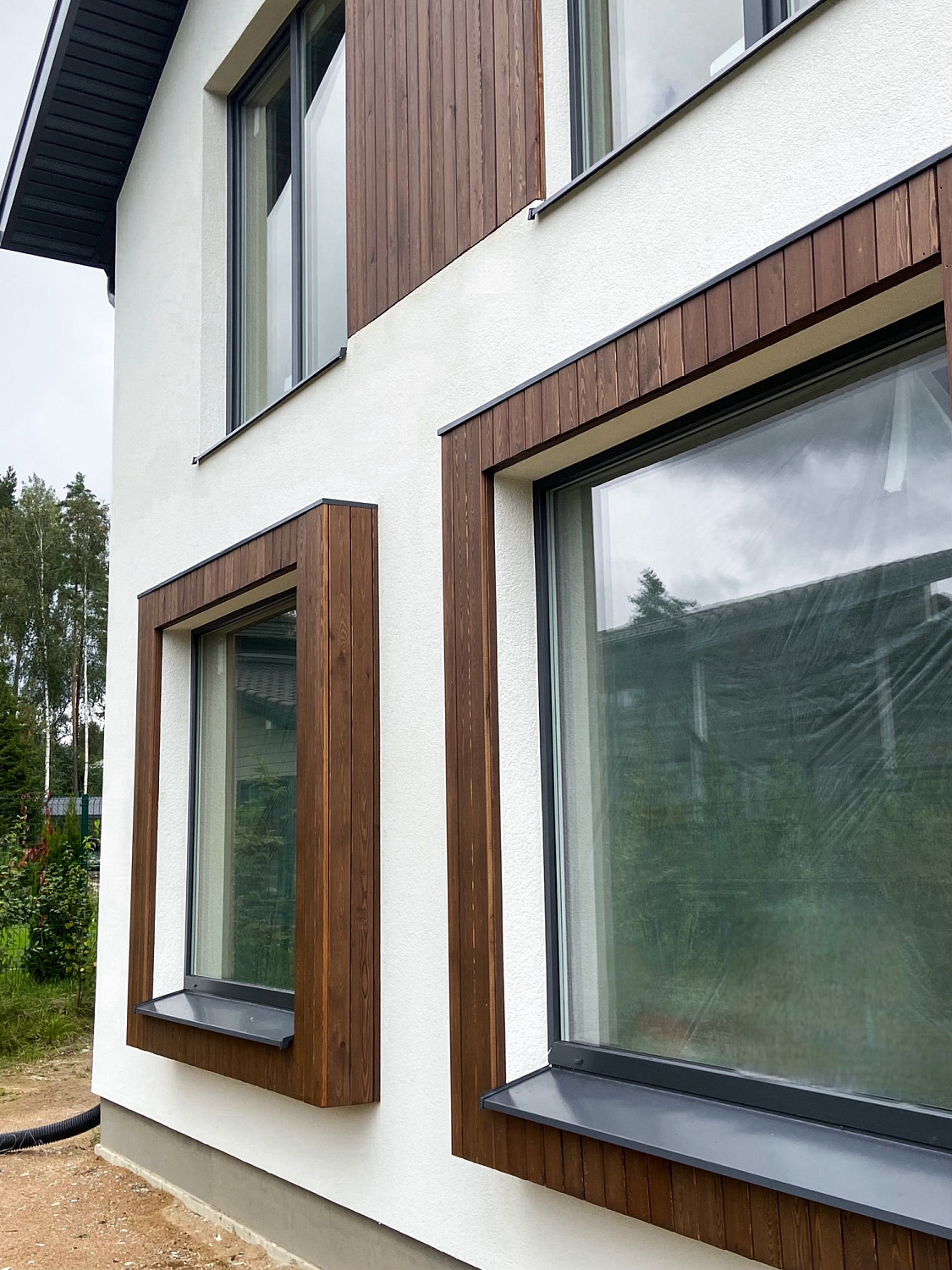 Планкен прямой из лиственницы, 20*140 мм., сорт "АB"