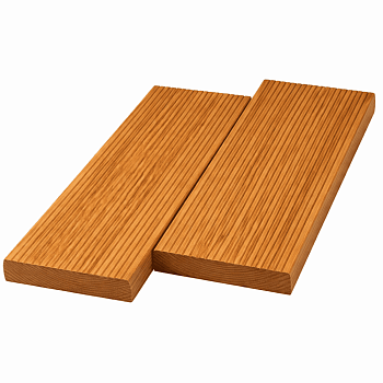 Террасная (палубная) доска из тика, 19*125 мм.